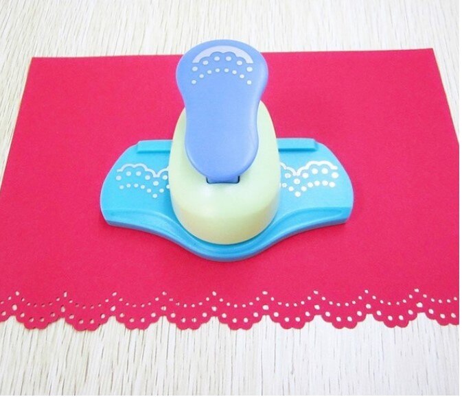 Fancy border punch S flower embossing punch scrapbooking handmade edge device DIY paper cutter Craft: Default Title