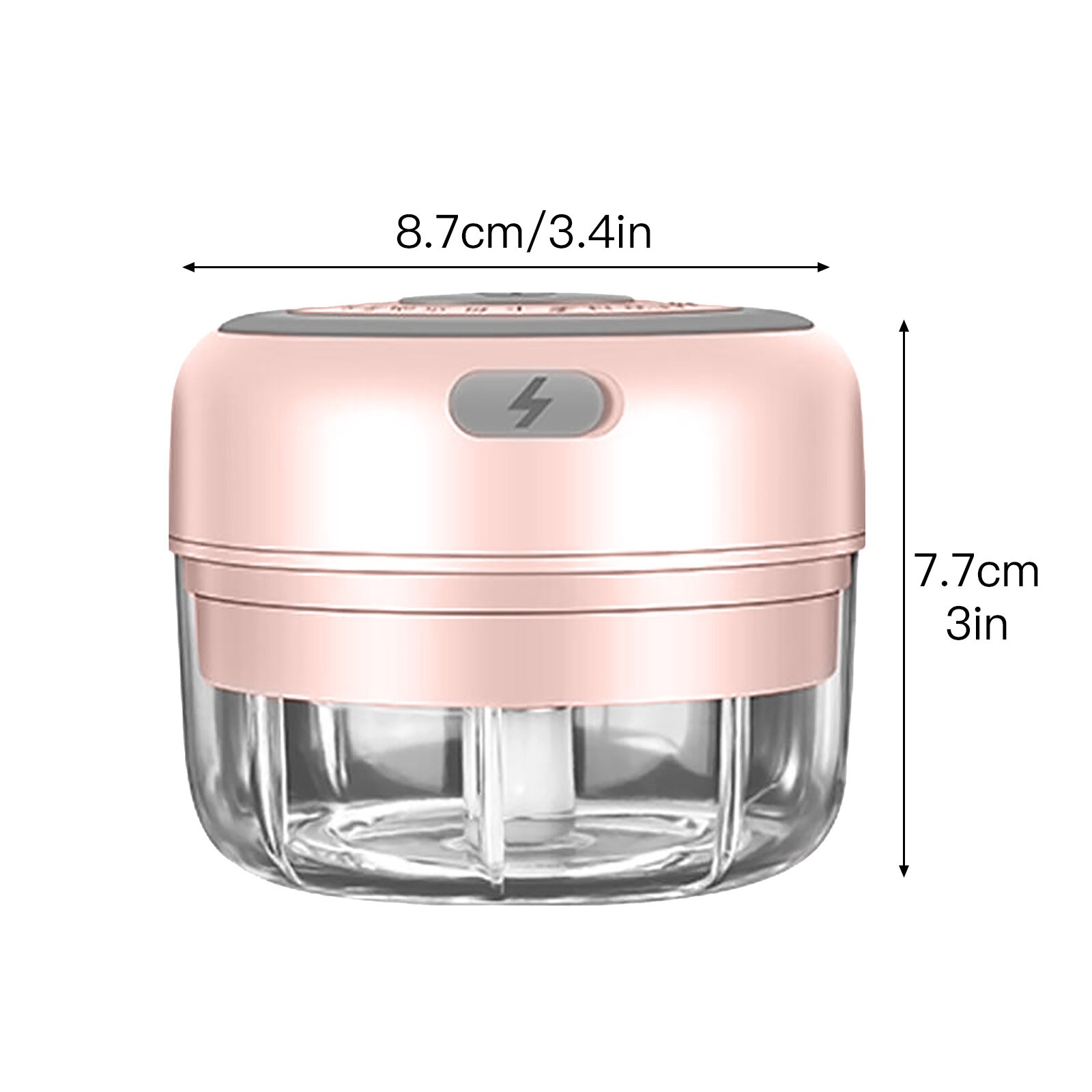 Groente Stamper Machine Mini Draadloze Keuken Gadget Elektrische Handheld Gehakt Knoflook Groente Squeezer