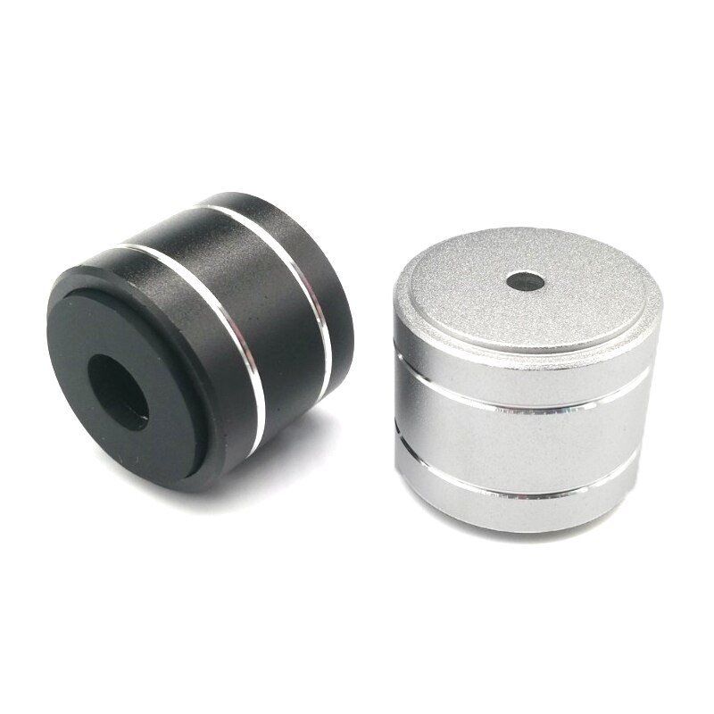 4pcs turntable feet 30*25mm speaker shock-absorbing feet power amplifier CD players shock-absorbing aluminum feet