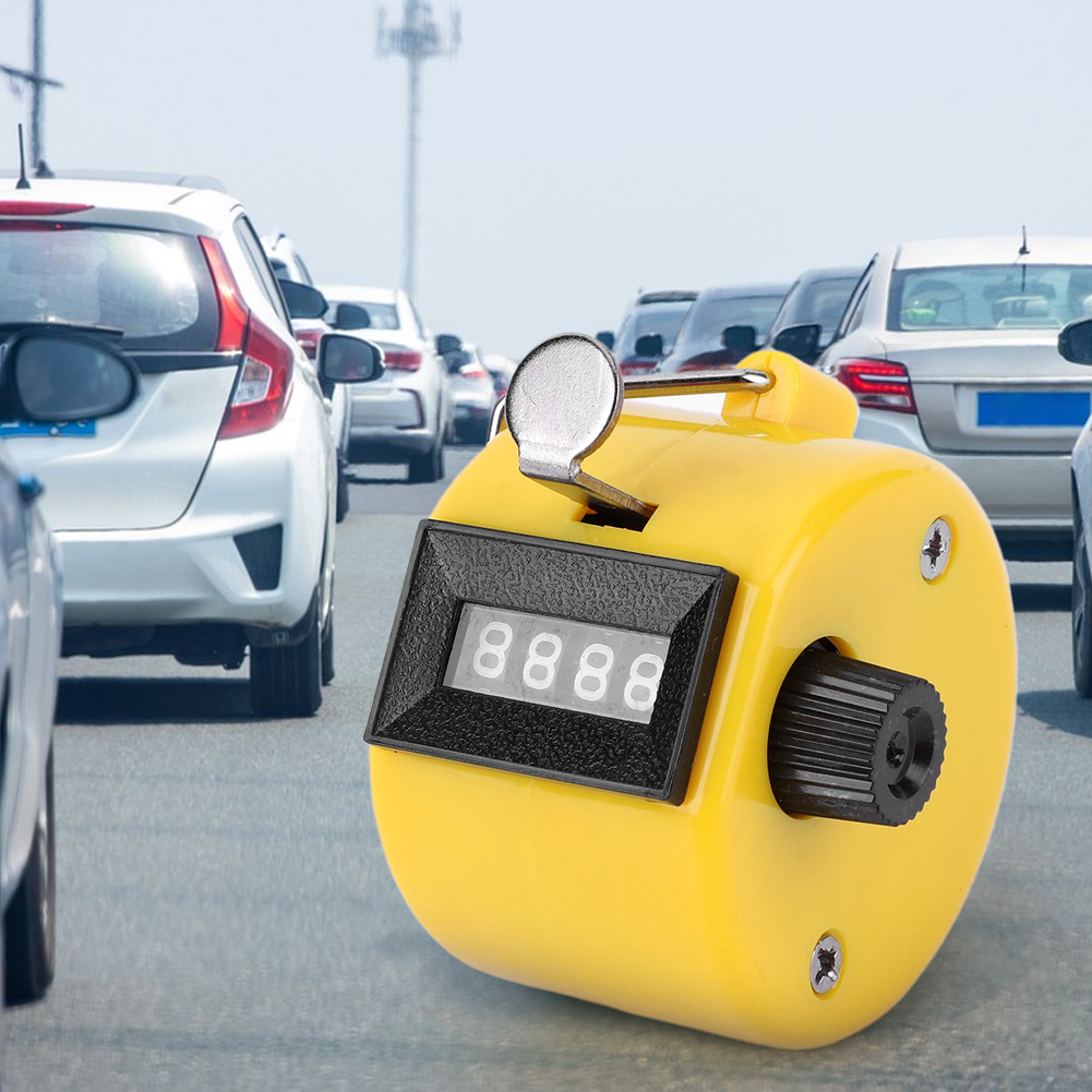 Hand Mechanical Counters Clickers Number Counter Pitch Counter for Counting Knitting Coaching Golf Fishing