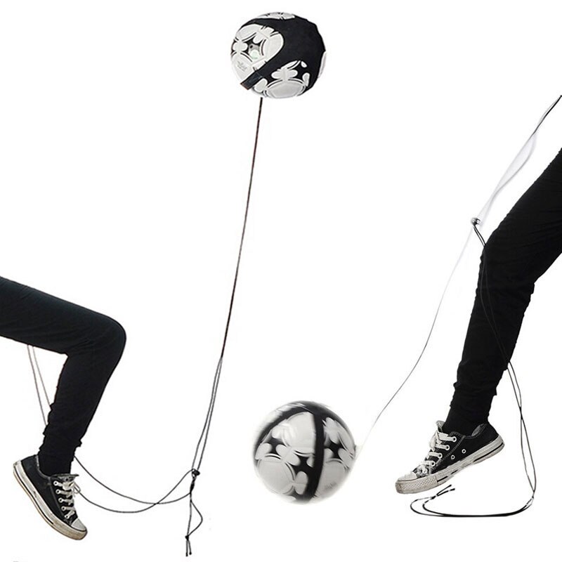 Football training belt, football sports aid equipment 5 adjustable football ball solo kick practice belt 4 fits football ball size e 3