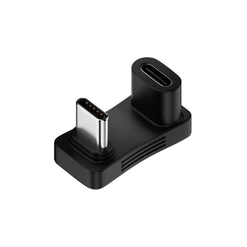 Adapter USB typu C w kształcie litery U 65W Szybkie ładowanie Adapter Otg Transfer danych Złącze USBC do telefonu Ipad Tablet Cabo Usb Tipo C: WHITE