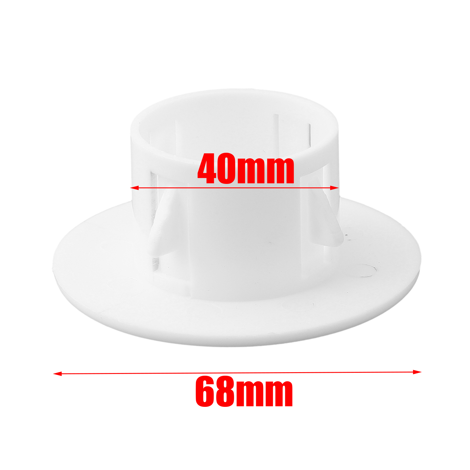Cubierta decorativa para orificio de pared de 40 a 100mm, rejillas protectoras, tapa decorativa, enchufe de plástico para aire acondicionado