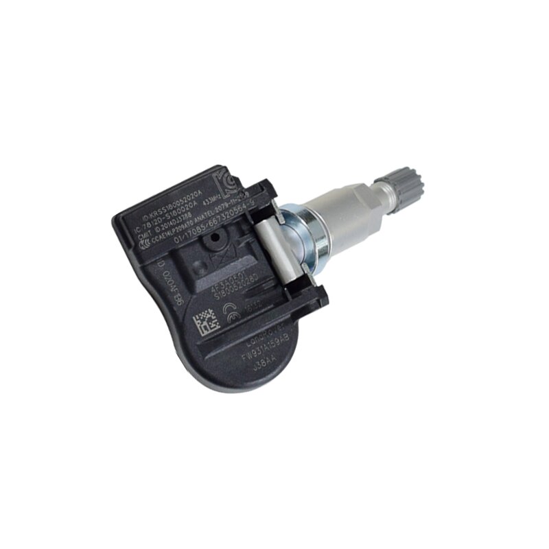 4PCS TPMS Tire Tyre Pressure Monitoring System Sensor FW93-1A159-AB For Peugeot 207 208 307 407 408 508 607 807 1007 433MHz