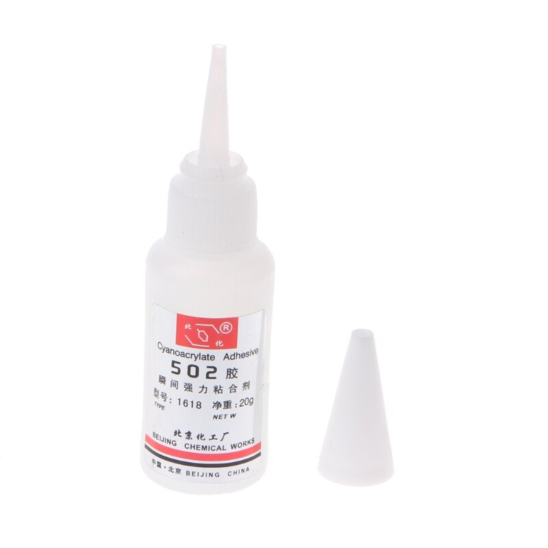 Direct Sneldrogende Lijm Sterke Bond Fast Leder Rubber Metal 502 Super Lijm W8EB