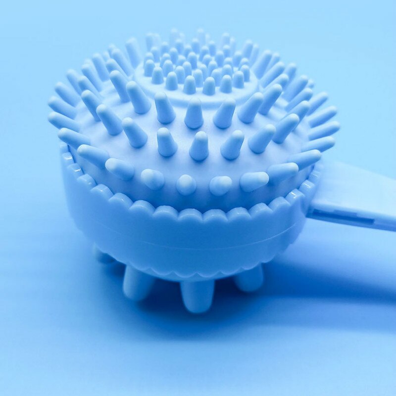 Multifunctional Massage Hammer Massage Stick Health Percussion Hammer Flower-Shaped Hammer Leisure Fitness For Parents: Blue