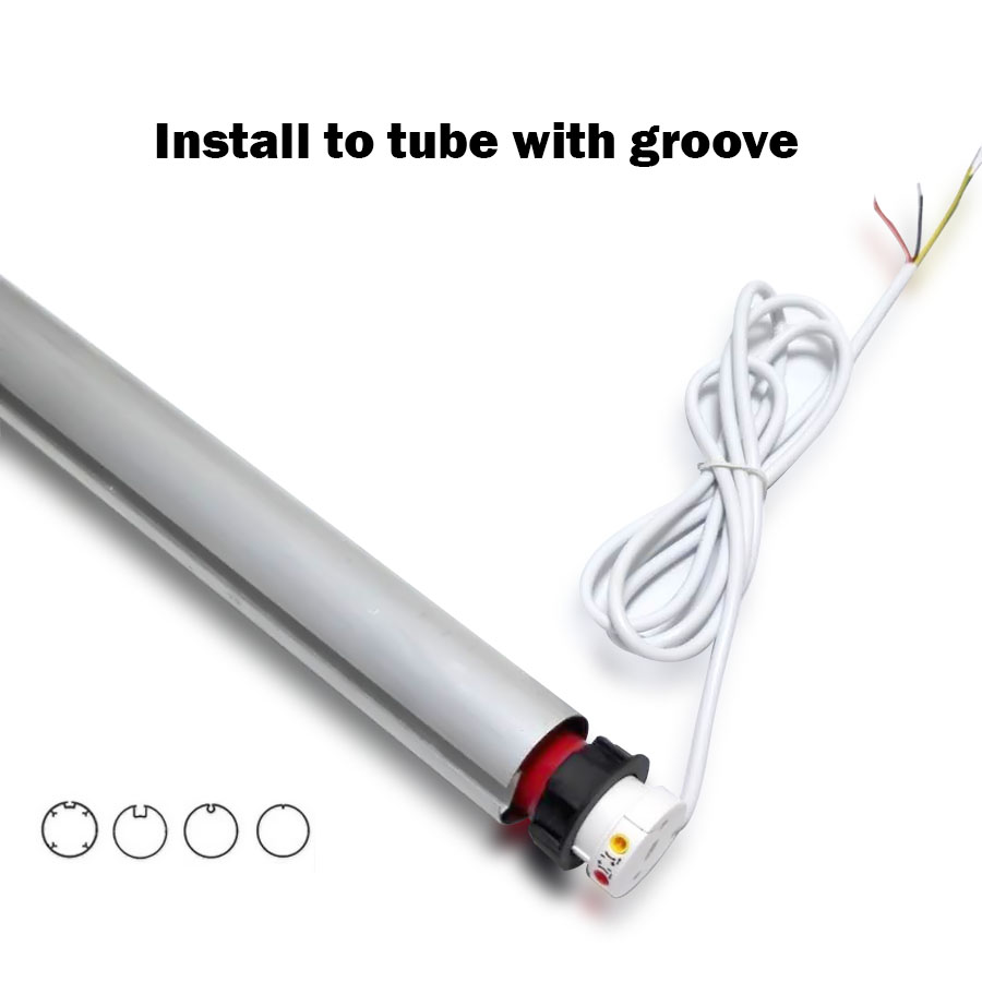 Automatische Elektrische Rolle Vorhang Motor- für 38mm 36mm 37mm rohr Jalousien FensterläHöhle Steuerung durch Schalter Anzug für 110V zu 240V