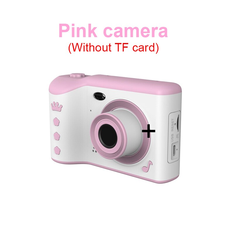 Kids Camera Mini Kinderen Draagbare Foto Video Digitale Camera 2.8in Full Hd Touch Screen Kind Camera Voor Kinderen 18MP Dual lens: Pink Camera