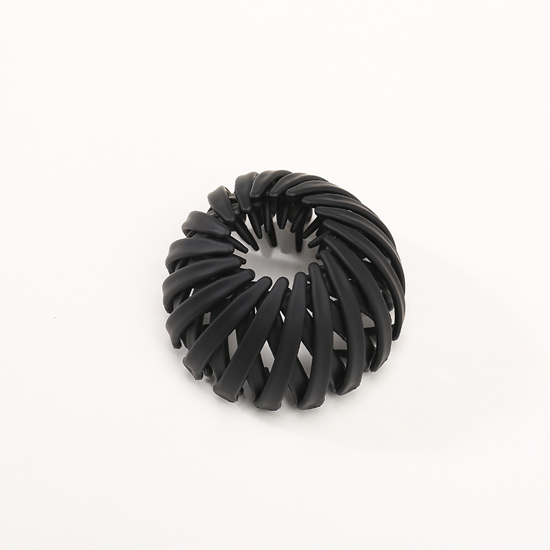 1 st Vrouwen Paardenstaart Haar Ringen Clips Vogelnest Vormige Haar Haarspeld Eenvoudige Magic Lui Braider Tool Haar Styling Accessoires