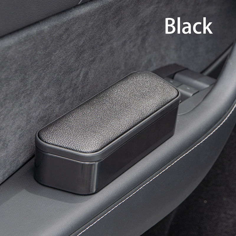 Auto Verknüpfungen Rechts Armlehne Tür Lagerung Kasten Einstellbare Höer Ellenbogen Rest Kasten Universal- Armlehne Armlehne Pad Auto Tür Organizer Kasten: Schwarz