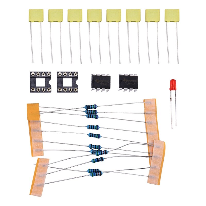 1 Set Low Pass Filter Bass Subwoofer Pre-Amp Amplifier & 1 Set 2.1 Channel Subwoofer Preamp Board