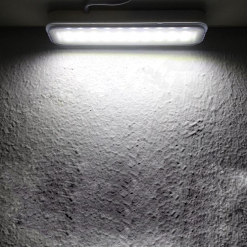 Power outage led emergency light, portable, wall-mountable, rechargeable, automatic lantern, work light, battery-powered light bulb for home use