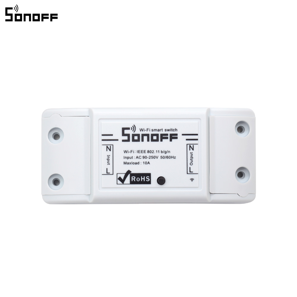 5 Pcs Sonoff Wifi Smart Switch Wifi Gecontroleerde Schakelaar Draadloze Relais Schakelaar Universal Diy Smart Home Wifi Schakelaar Domotica Apparaat