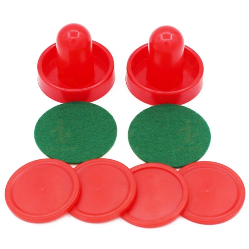 Air Hockey Pushers And Pucks Replacement Game Tables Goalies 8pcs/set Home Accessories Standard Plastic