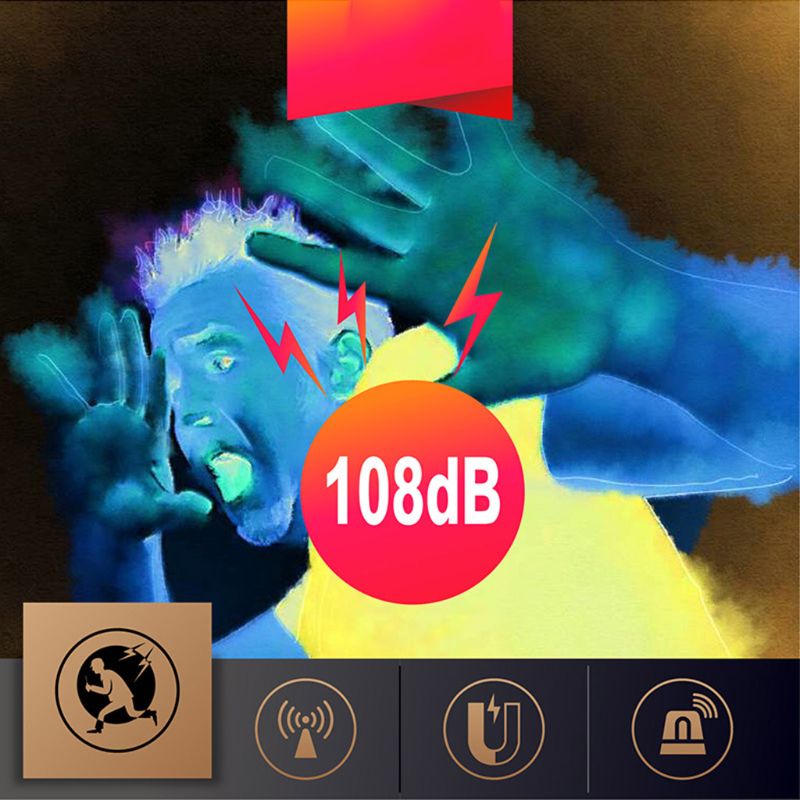 Wireless Door Alarm AntiTheft Burglar Alert Warning Alarm System Magnetic Sensor