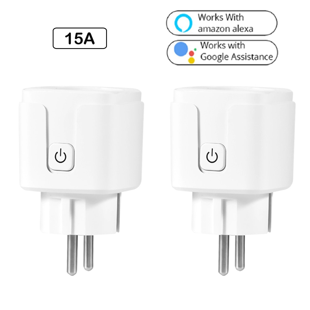 EU WiFi Stecker Wireless Smart Steckdose Dohome Weise Freigestellter Reomote Kontrolle Voice Control Schalter 16A Arbeit mit Google Assistent Alexa