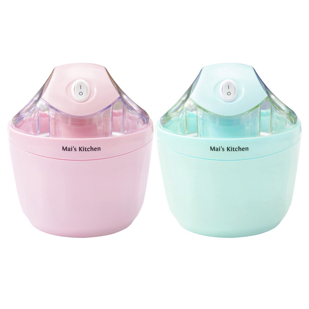 Mini Portable Ice Cream Machine 500ML Home Automatic DIY Ice Cream Machine Dessert Maker Tool