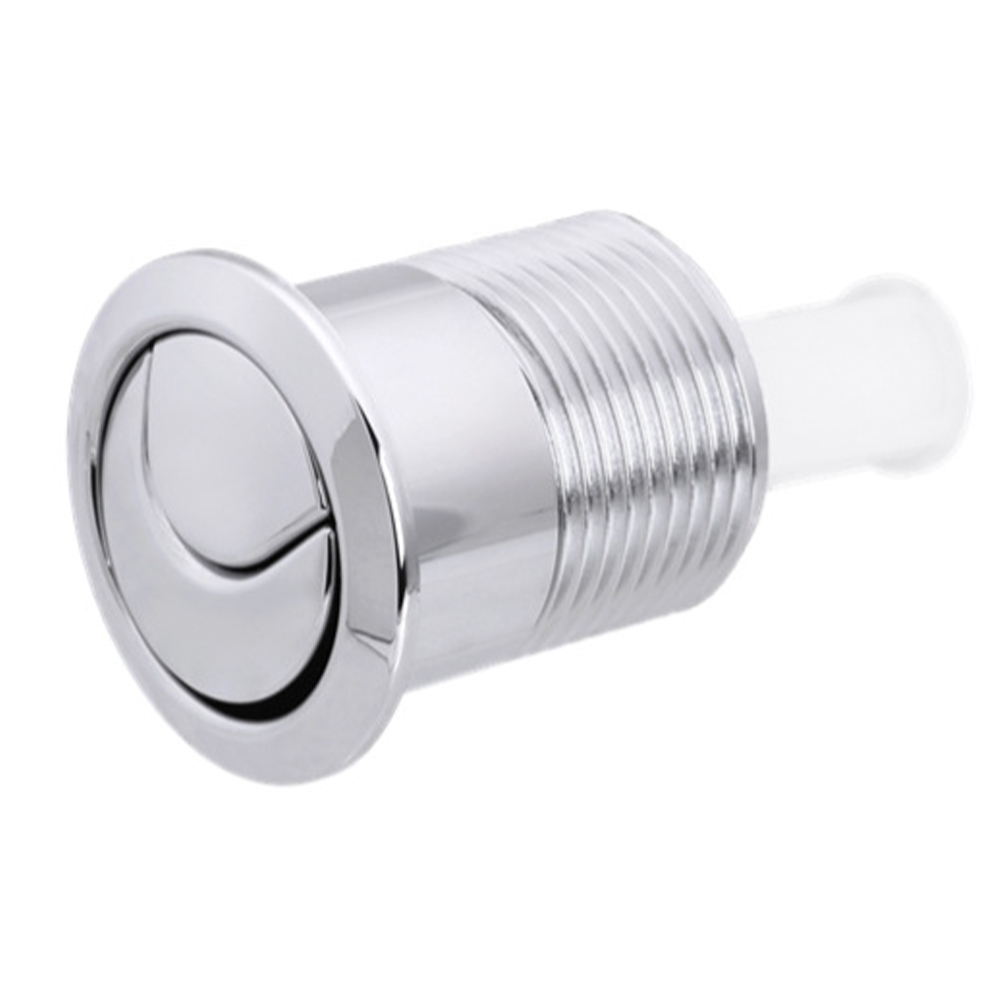 Abs toalettknapp 85*48mm for siamp for skipper 45 sisterne med dobbel spylingsfunksjonalitet knapp for 34455009 krom