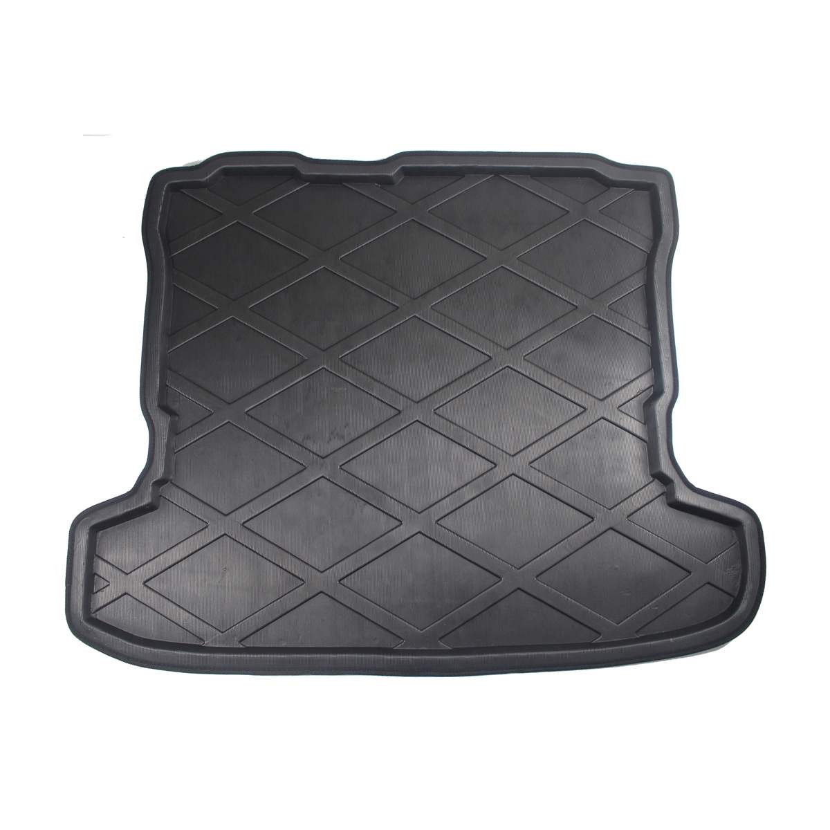 Tampa de bandeja do porta-malas, forro de carga, capa traseira, tapete de chão, almofada kick pad para mitsubishi pajero shogun 2007 2008 2009 2010 - 2018