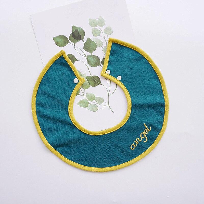 INS STIJL 360 Graden 3 layer katoen slabbers met gedrukt bloemen kant borduurwerk pasgeboren meisje slabbetjes gratis monster voor groothandelaar: 3
