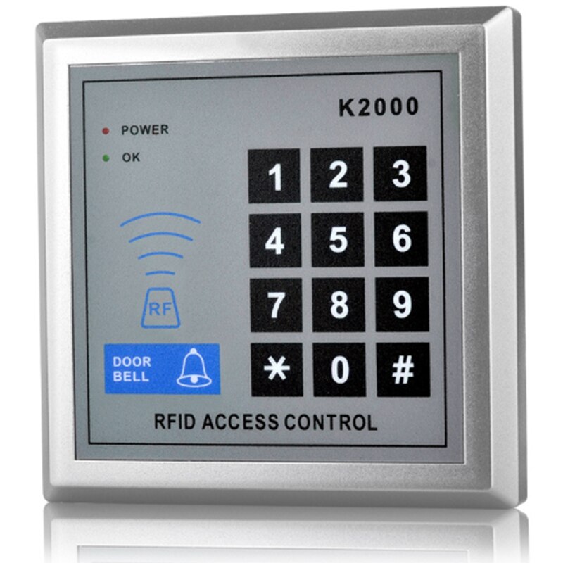 RFID Keypad Access Control System Device Machine Security Proximity Entry Password Door Lock Smart Door Lock System: Default Title