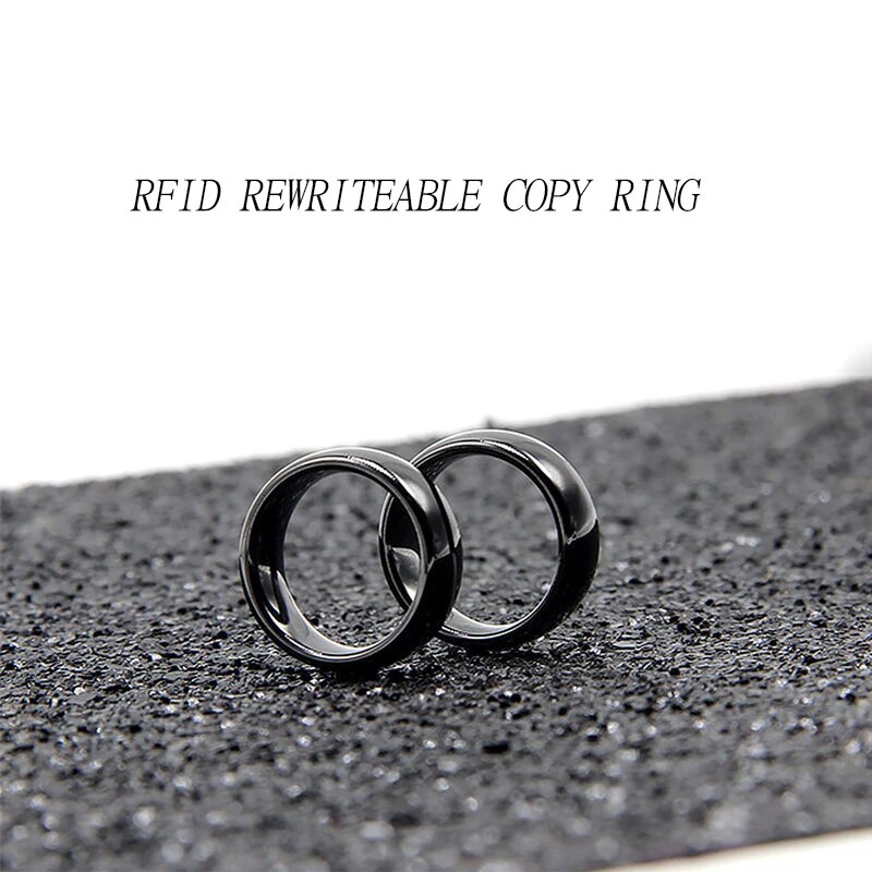 Rfid nfc ​smart chip vanntett ring 125 khz  t5577 kopimaskin omskrivbar kopi tag nøkkel 1k s50 duplikator klone token merke