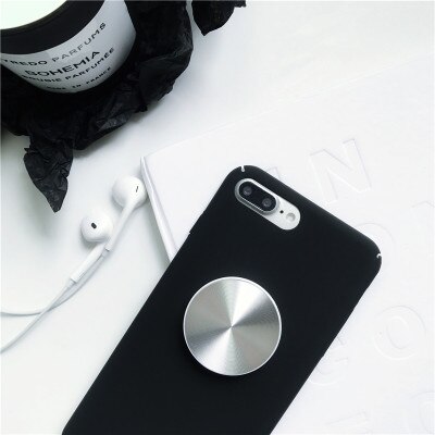 попсокет Phone Stand Metal Colourful Car Mount Expanding Ring Stand Grip Mobile Phone 3d Cute Holder Desk Pocket Socket Stand: Cd Silver