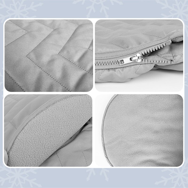Fleece baby korg bilstol täcker vinter tjocka sammet höst varma newbrons kokong korg fotmuff i baby resor utomhus