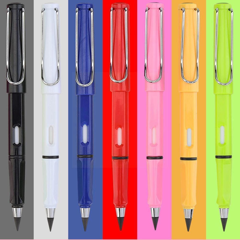 Oneindige Schrijven Eeuwige Potlood Geen Inkt Pen Magic Potlood Art Eeuwige Potlood Houding Schrijven Student Schilderen Positieve Pen Sk R3J5