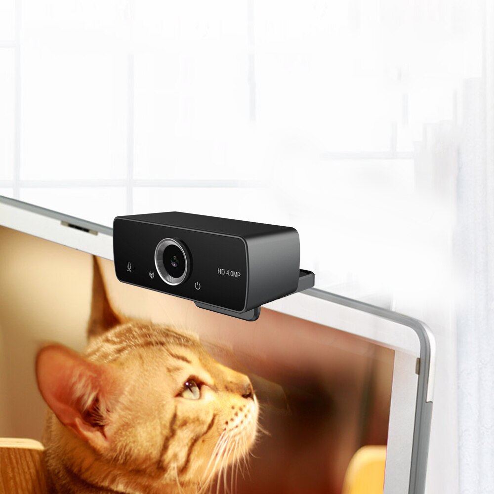 Big Webcam 1080P Full HD Webcam with Privacy Cover and Tripod USB Plug Suitable for PC Computer Mac Laptop Desktop