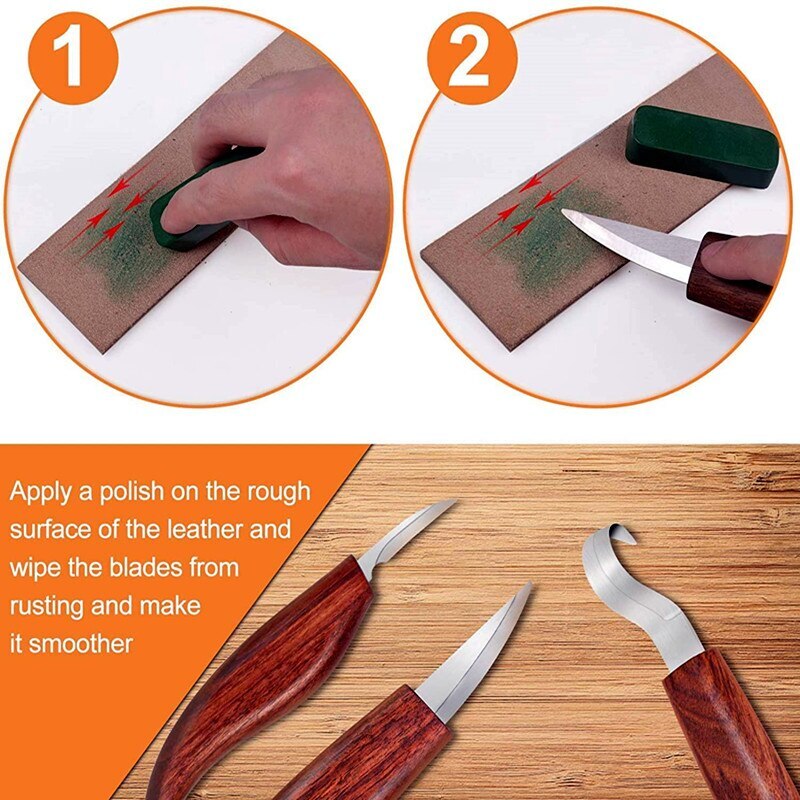 3/5PCS Woodworking carving set Chisel Woodworking Cutter Hand Tool DIY Peeling Woodcarving Spoon Carving Cutte