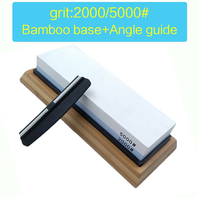 Double-sided Whetstone Set Honing Waterstone 3000 8000 grit grinding Gravel knife sharpener sharpening Whetstone: grit 2000 5000 set