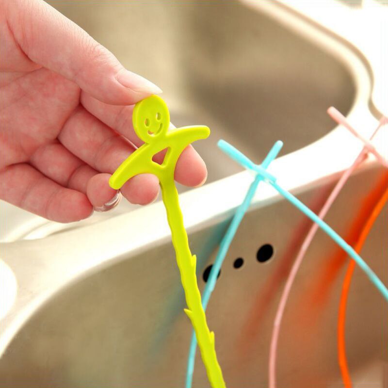 Sink Cleaning Hook Bathroom Floor Drain Sewer Dred... – Vicedeal