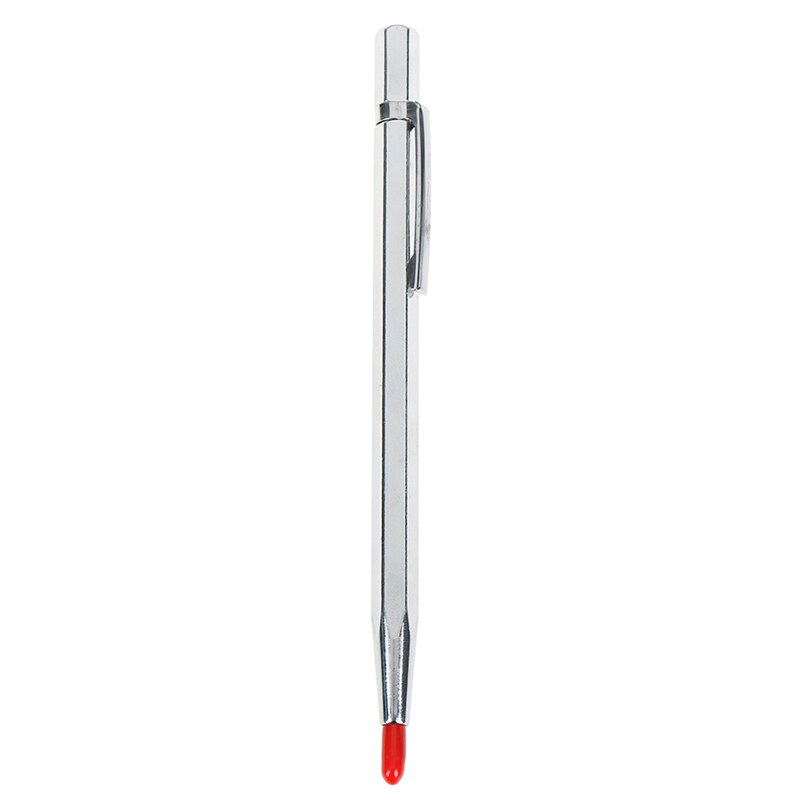 1 Pc En Acier au Tungstène Pointu Pointe À Tracer Clip de Poche Traceur Pour Le Métal En Verre Céramique: Argent
