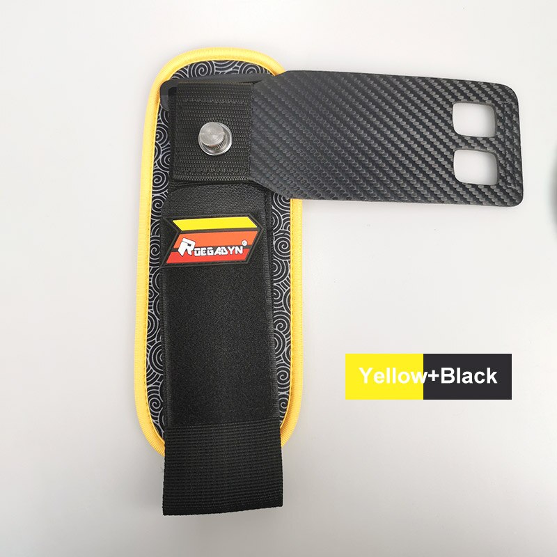 ROEGADYN Fitness Männer Hand Grip Klammer handgelenke Drehbare Gewichtheben Workout Armband Fitness Schutz Schweißband Handgelenk Unterstützung: Yellow and Black / L