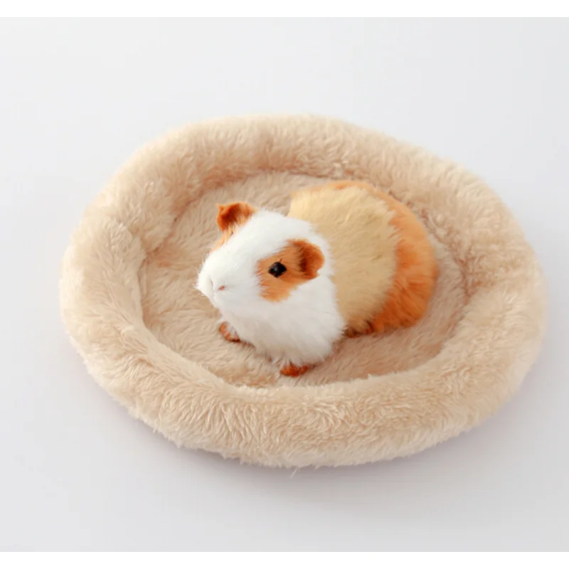 Slapende Hamster Slaapbed Hond Zachte Fleece Cavia Bed Winter Huisdier Benodigdheden Kleine Dieren Kooi Mat