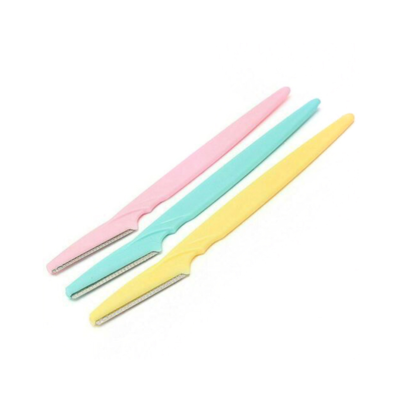 Ögonbrynskniv kvinnor makeup ansiktsverktyg ögonbryn läpp rakkniv trimmer rengöringsblad rakkniv skönhetsverktyg