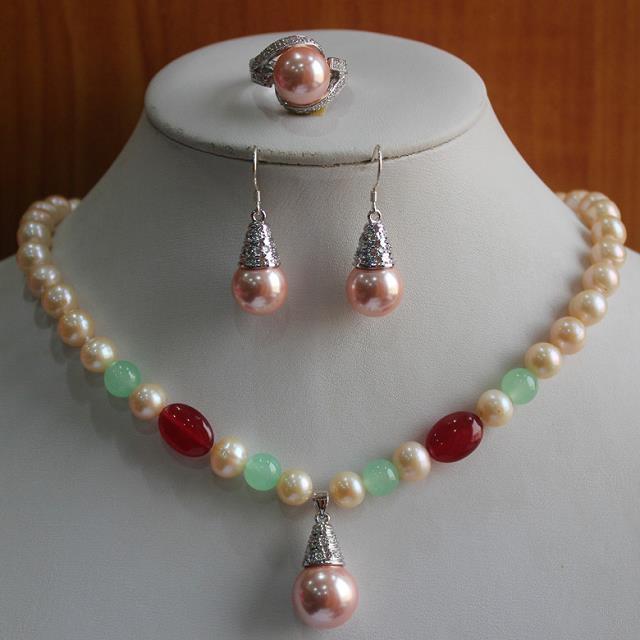 Groothandel sieradensets met zirkonia voor dames, bruiloft, blauwe edelsteen/opaal ketting met zirkonia hanger: Verzilverd
