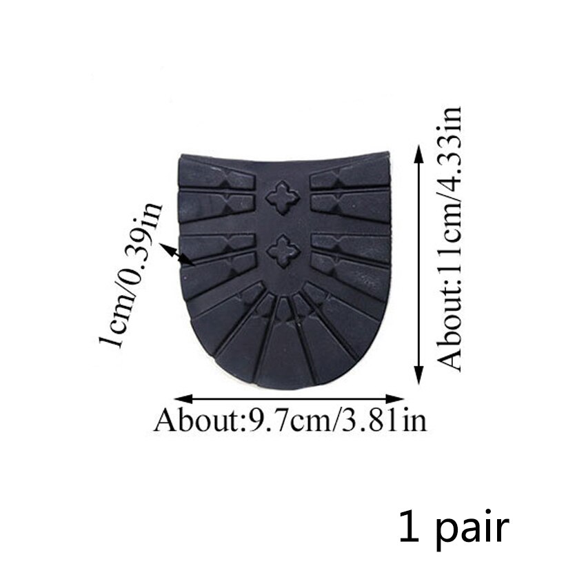 Rubber Anti-wear Shoe Patch Sole Repair Materials Rubber Shoe Pieces Non-slip Sole Stickers Thick DIY Replacement Accessories