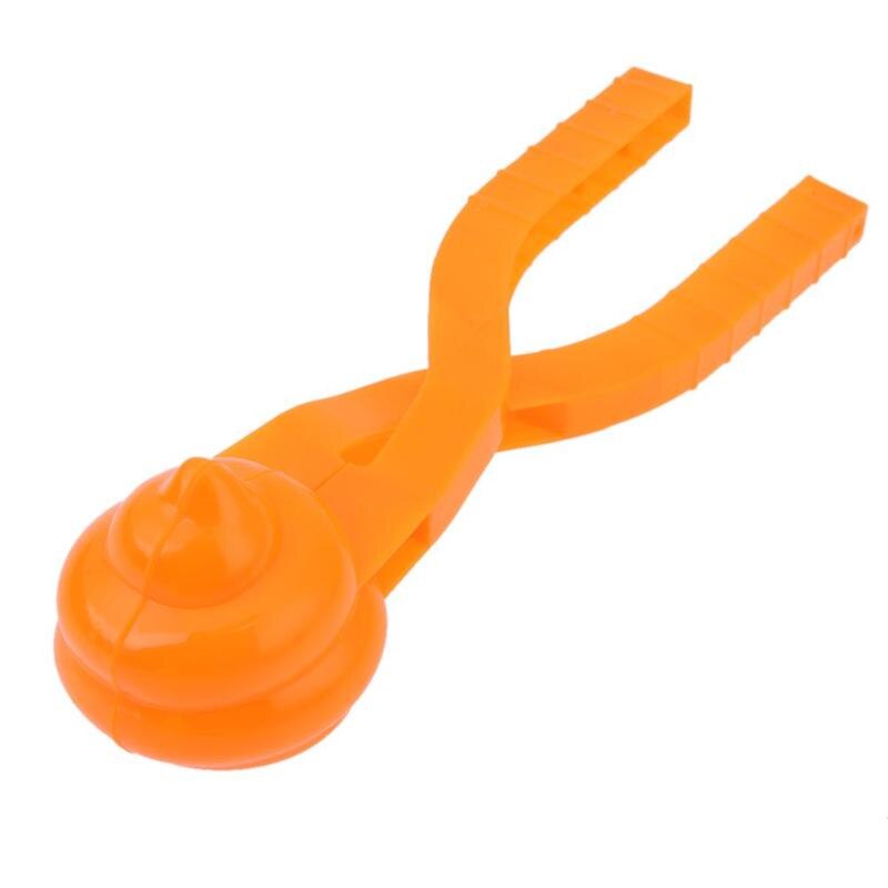 Snow Ball Clamp Poop Winter Snowball Clip Sand Mold Maker Snow Scoop Clamp Beach Outdoor Fun Sports Tool Random Color