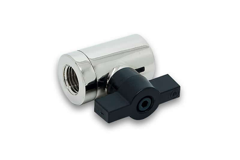 EK-AF Ball Valve Waterway Control For PC Computer Water Cooling System: silver