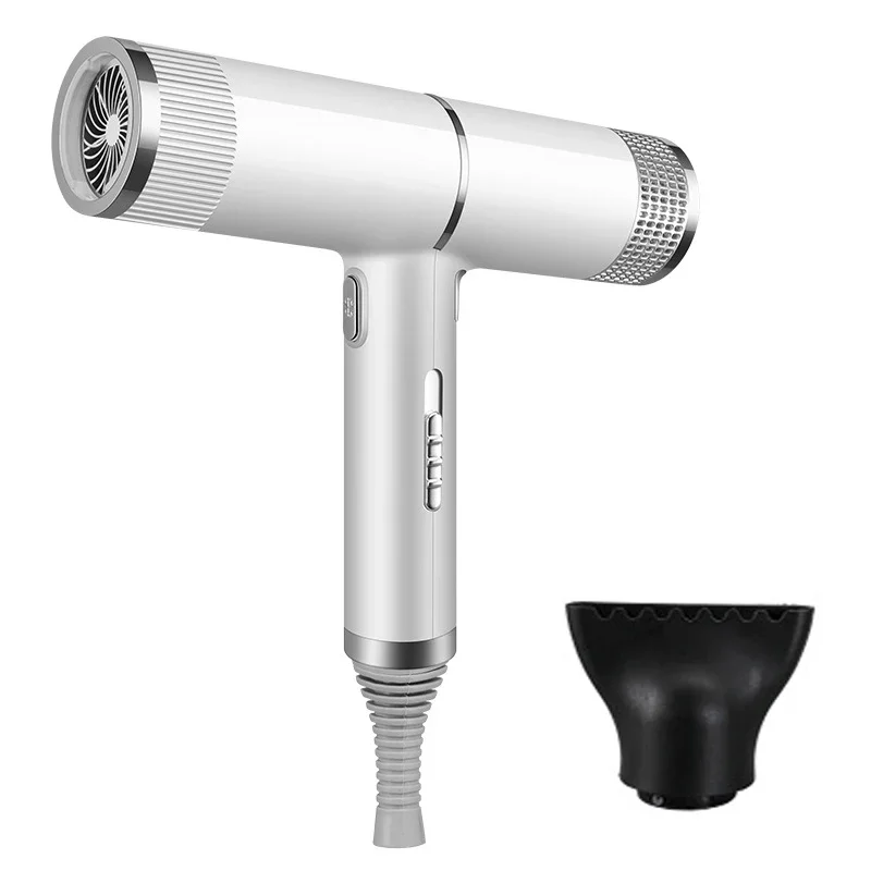 Professionelle Haartrockner Infrarot Negativ ionisch Fön Heißer Kalter Wind Salon Haar Styler Werkzeug Haar Gebläse Elektrische Schlag Trockner: Schwarz / EU-Stecker