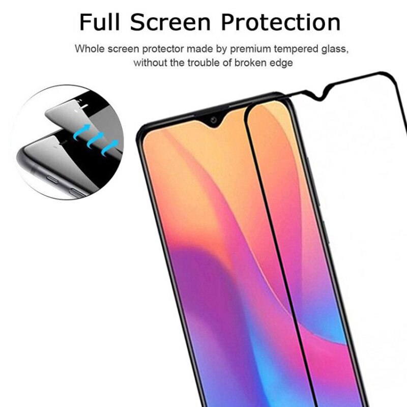 2-in-1 Camera Glass + Screen Tempered Glass For Xiaomi Redmi Note 8T 8 T Screen Protector Glass On Red mi Note 8T 8 T Lens Film