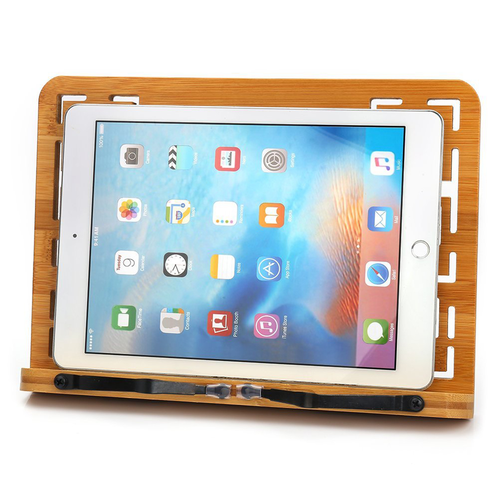 Sdfc-Opvouwbare Tablet Pc Textbook/Muziek Document Stand/Bureau Bookrest Met Retro Hollow Patroon