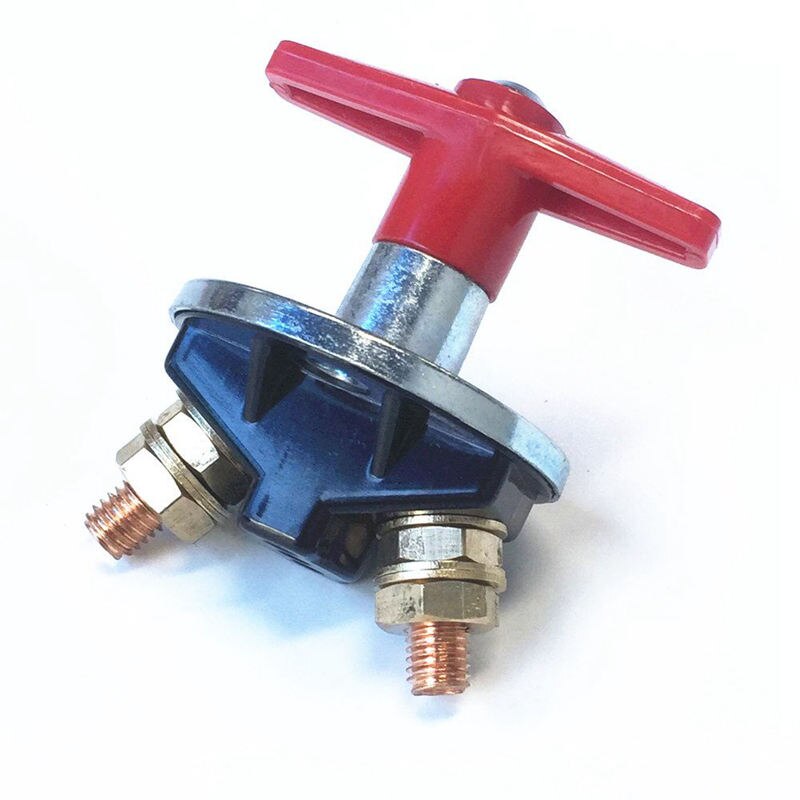 Batterij Disconnect Cut Off Kill Switch 500Amp Isolatie Schakelaar 12-60V Auto Boot Truck Vaste Handvat Sleutel Voor auto, marine, Commercia