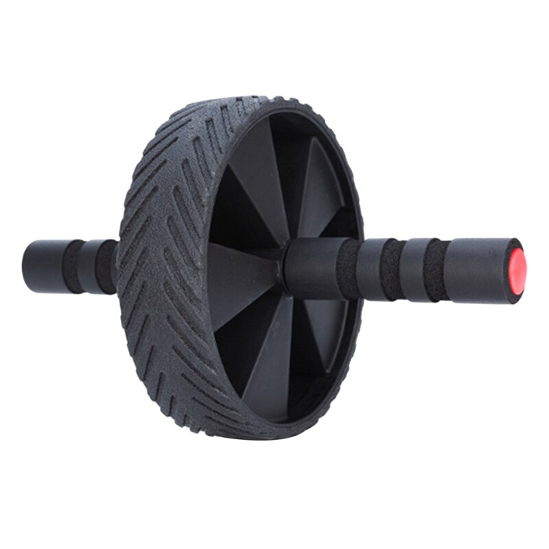 AUNEK Ab Roller Buikspierwiel met Extra Dikke Antislip Knie Mat, Buikspier Trainer voor Thuis Workout, Comfortabele Handgrepen en Stabiel Dubbel Wiel voor Effectieve Core-Training