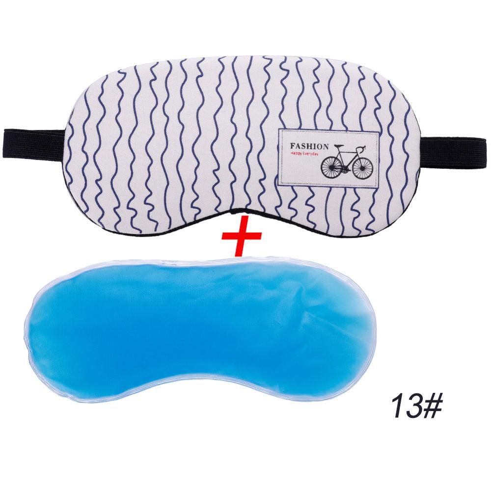 1Pc Sleeping Mask Eyepatch Eye Cover Cotton Mask for Eye Travel Relax Sleeping Aid Eye Patch Shading Eye Mask