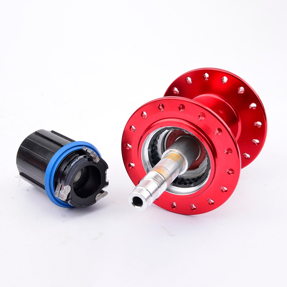 Goodtaste Mountain bike hub 4 bearing rear hub rear 10*135mm QR100*15 12*142mm through 28/32/36 hole disc brake bicycle hub MTB