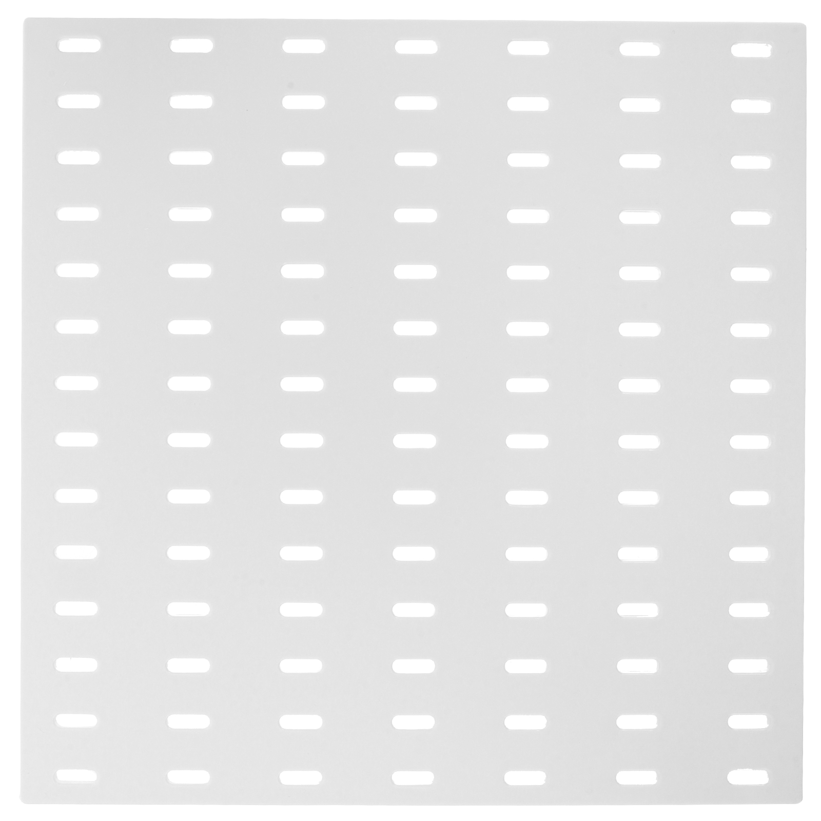 28x28 Black Peg Board Rack Tool ganizer Wall Mount Panel Garage Storage Home ganization Plastic Hole Board Display Decorative: WHITE
