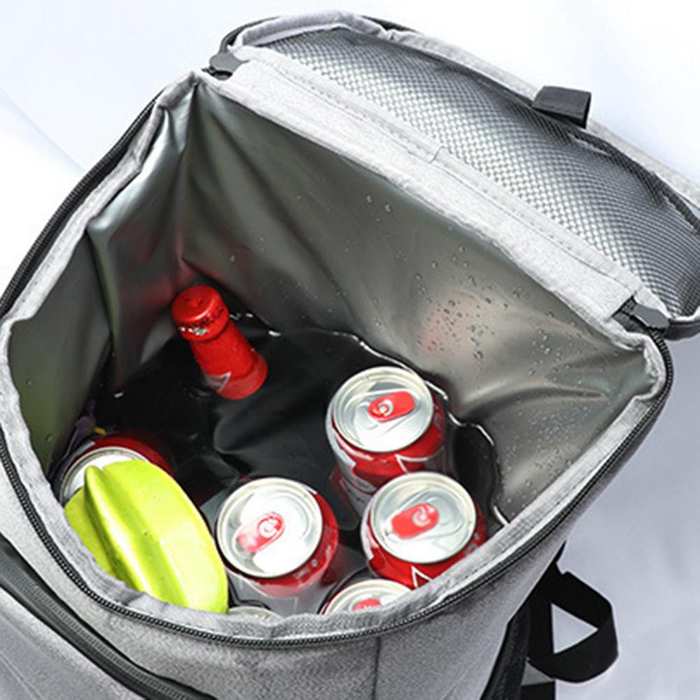 Duża pojemność fajna ciepła izolowana torba na obiad szczelna piknikowa torba termoizolacyjna na plażę kemping szczelna torba na obiad